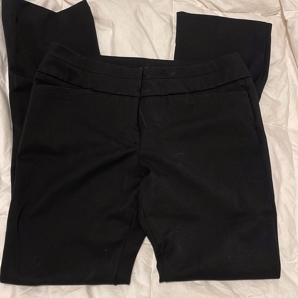 Long black trousers